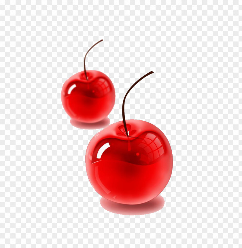 Red Cherry Glass Tutorial PNG