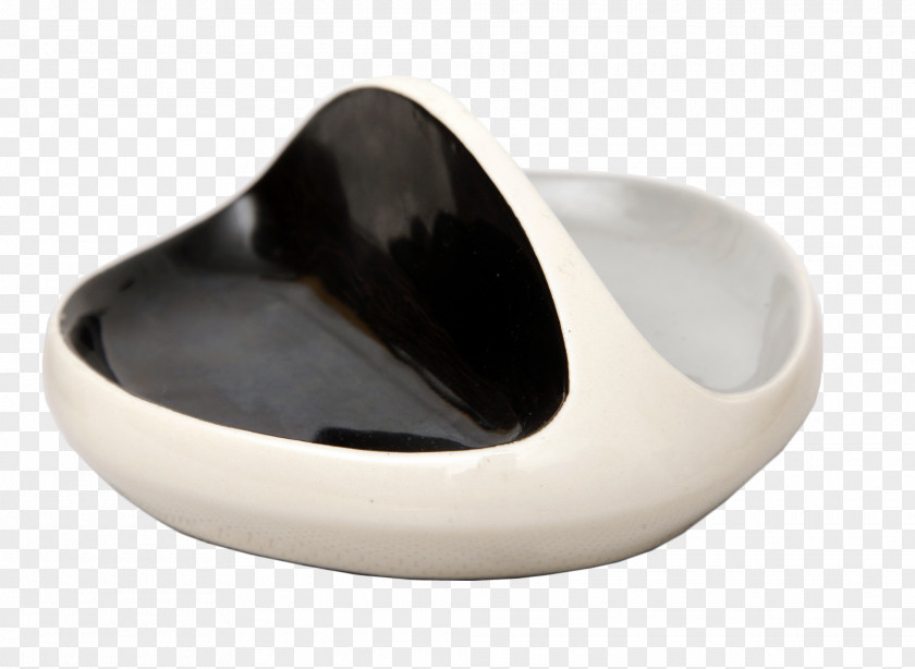 Silver Plastic Bowl PNG
