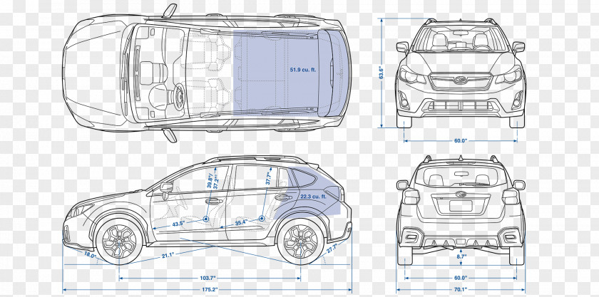 Subaru 2017 Crosstrek 2018 2015 XV Car Door PNG