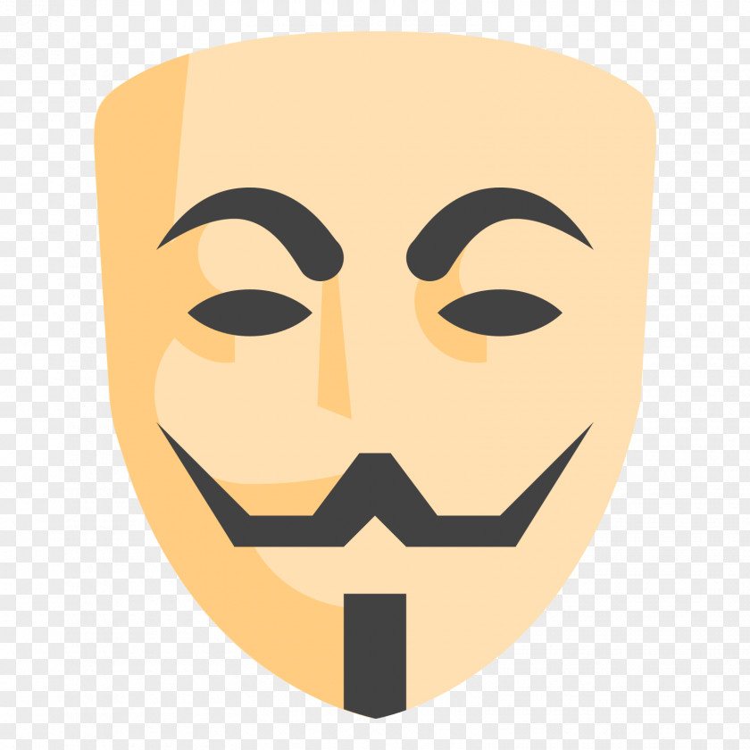 Anonymous Mask Anonymity Font PNG