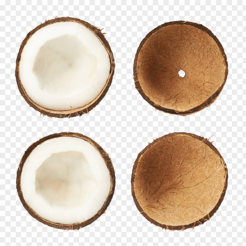 Coconut Meat, Shell Stock Photography Royalty-free PNG