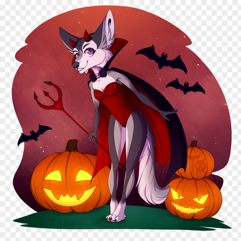 Little Devil Jack-o'-lantern DeviantArt PNG