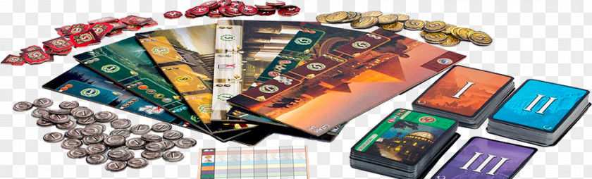 7 Wonders Duel Repos Production Set Board Game PNG