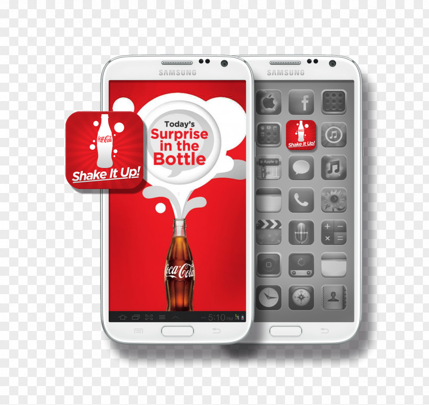 Coca Cola Mobile Phones Feature Phone Smartphone Advertising PNG