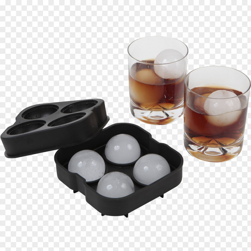 Cocktail Ice Cube Sphere Whiskey PNG