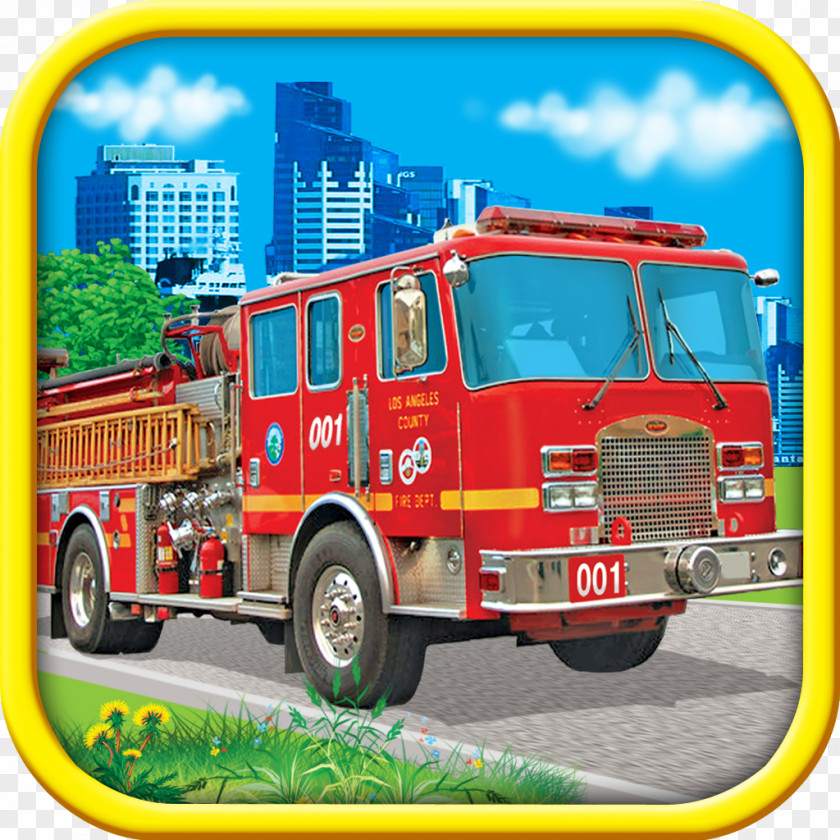 Fire Truck Engine Department Emergency Vehicle Motor PNG