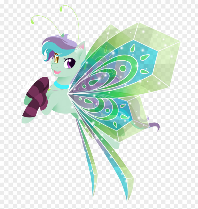 I Think Love You Peridot Butterfly Wing Fairy Illustration Insect PNG