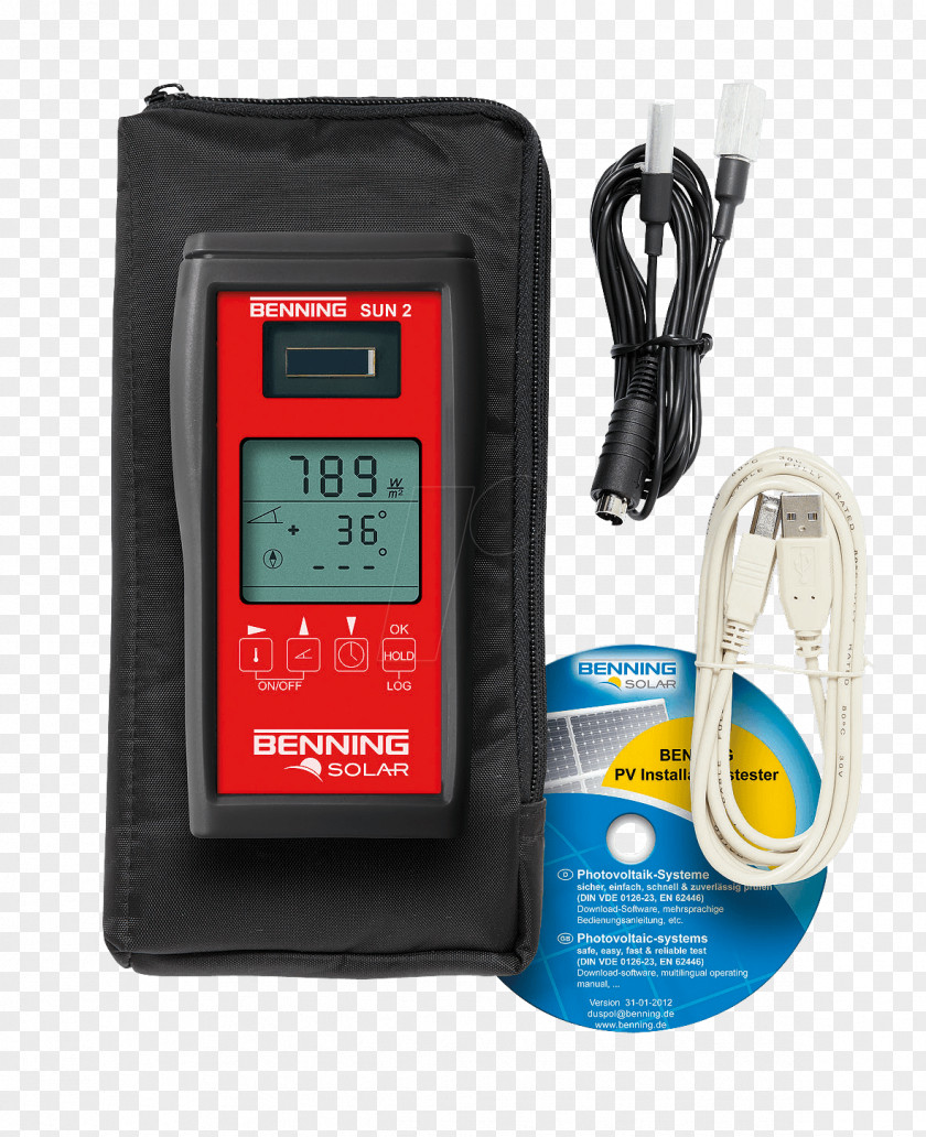 Measuring Height Photovoltaics Photovoltaic System Electronics Multimeter Conrad Electronic PNG
