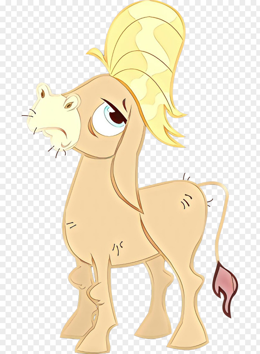 Cartoon Horse Pony Mane Animal Figure PNG