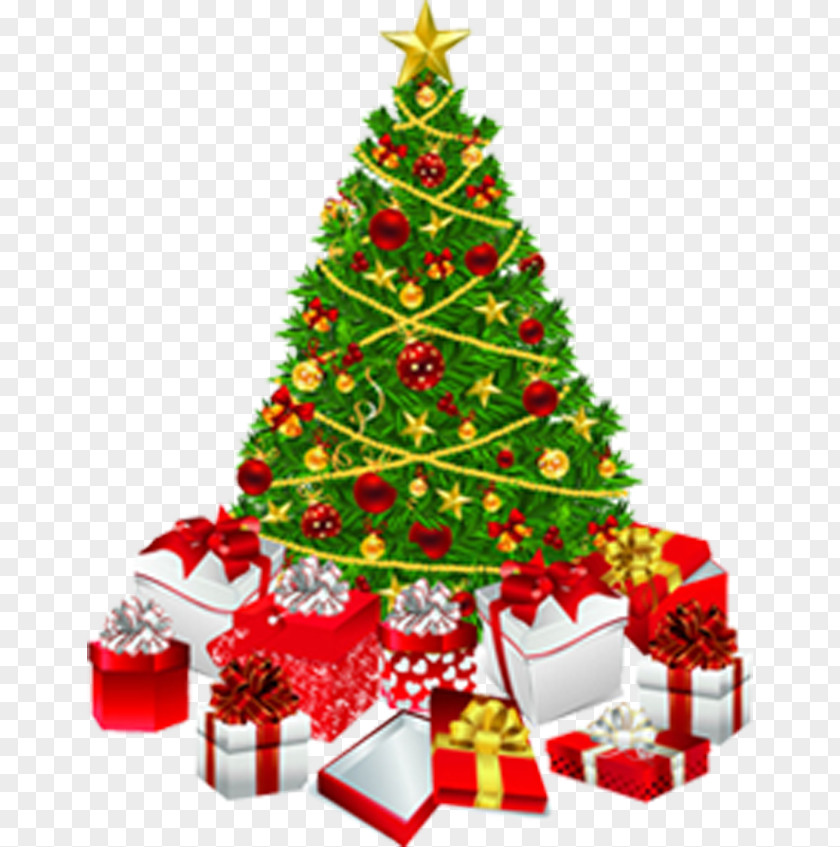 Christmas Tree, Green, Creative Taobao Tree Gift Clip Art PNG