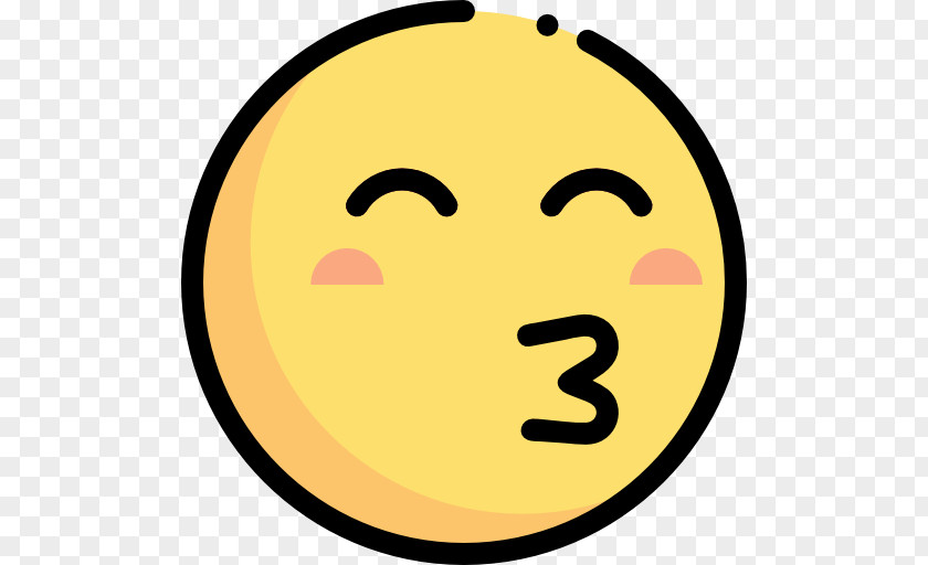 Kiss Smiley Emoji Symbol PNG