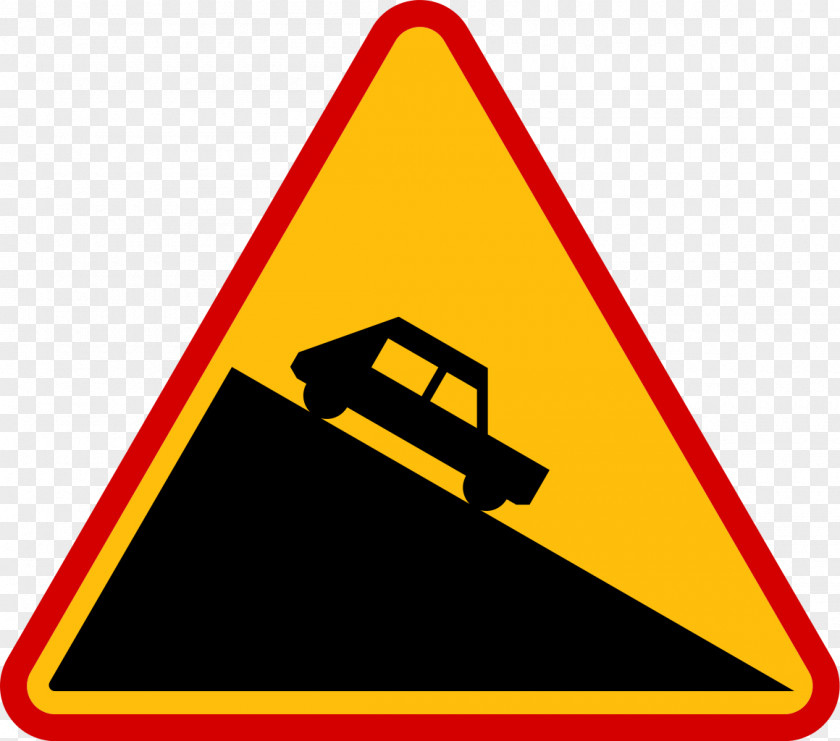 Road Poland Warning Sign Traffic PNG