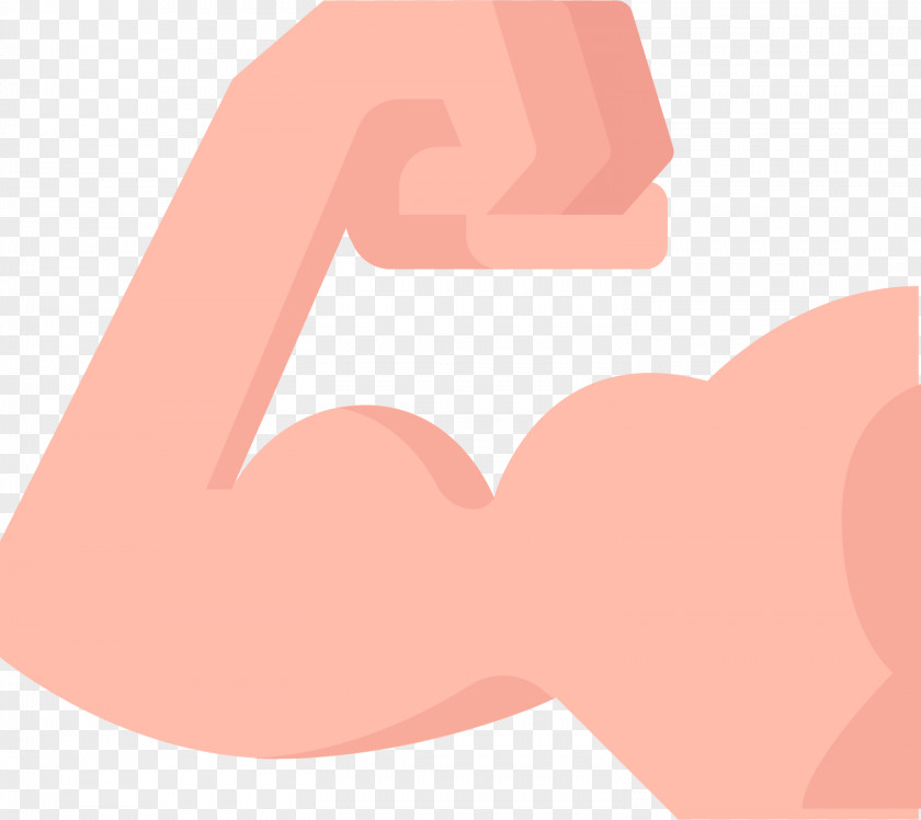 A Strong Arm Thumb Shoulder Angle Font PNG