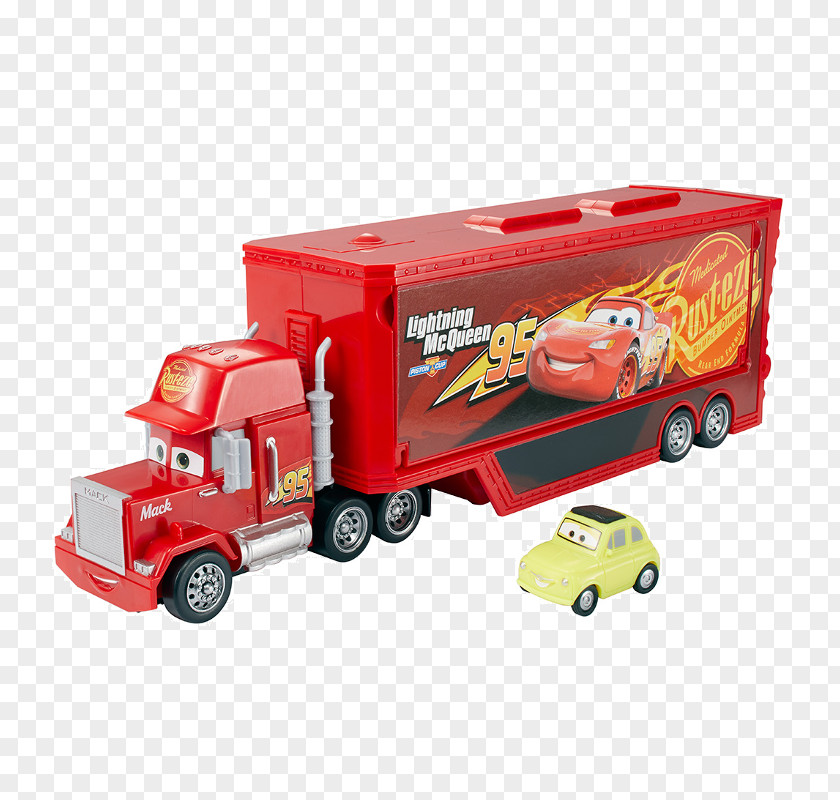 Car Mack Trucks Lightning McQueen Cars Luigi PNG