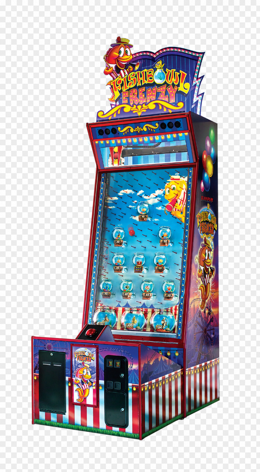 Fishbowl Frenzy Arcade Game Redemption Amusement Konami 80's Gallery PNG
