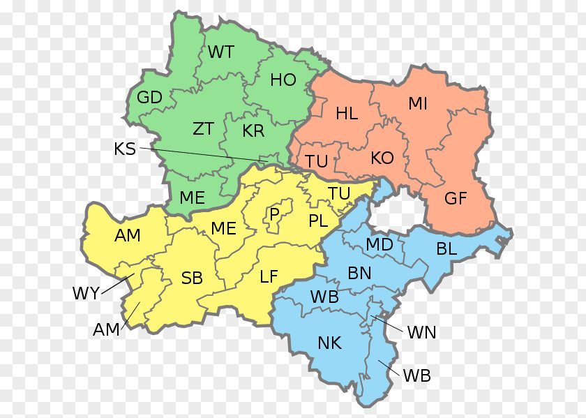 Map Lower Austria Waldviertel Weinviertel Margraviate Of PNG