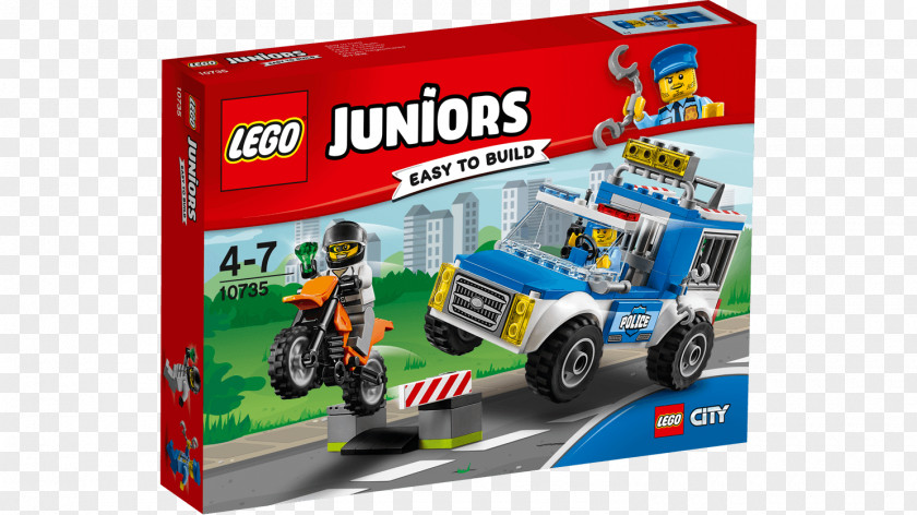 Toy LEGO 10735 Juniors Police Truck Chase Lego City Jurassic World PNG