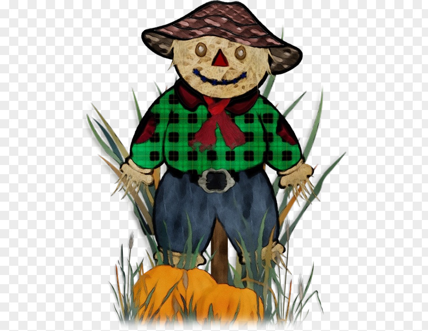 Agriculture Costume Cartoon Scarecrow Clip Art Fictional Character PNG