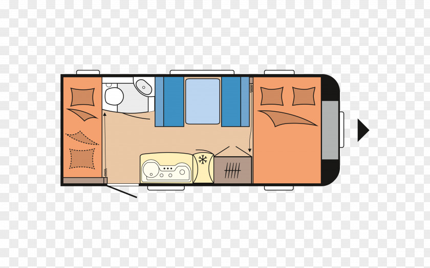 Caravan Hobby-Wohnwagenwerk Bunk Bed PNG