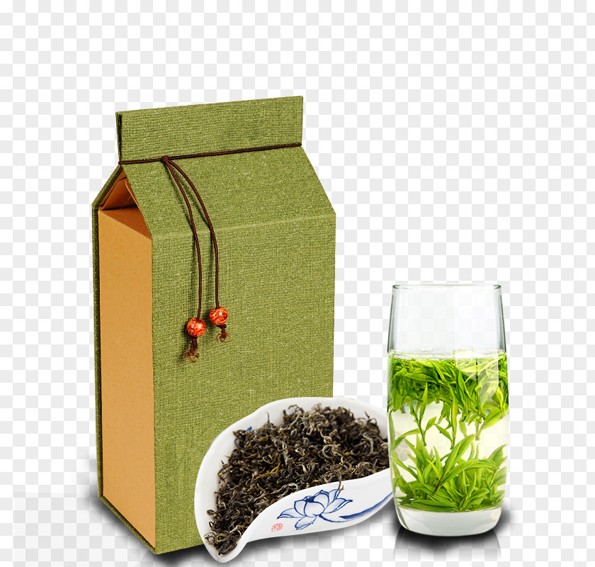 Chinese Style Tea Packaging Creative Background Longjing Green U751fu8336 Puer PNG