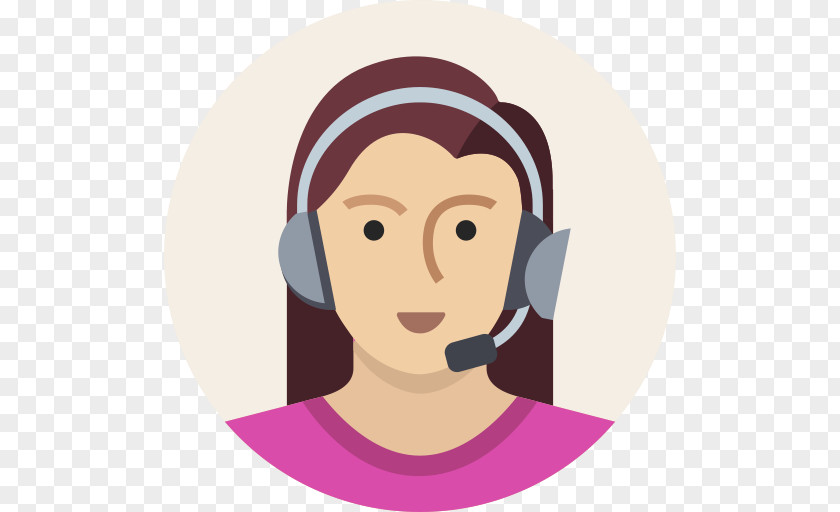 Grandmother Microphone Headset Avatar PNG