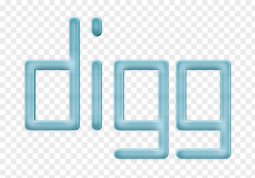 Logo Text Digg Icon Media Network PNG