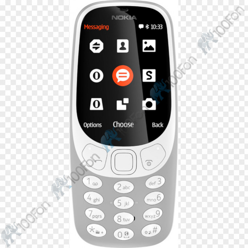 Nokia 3110 3310 3G Dual SIM Telephone Feature Phone PNG