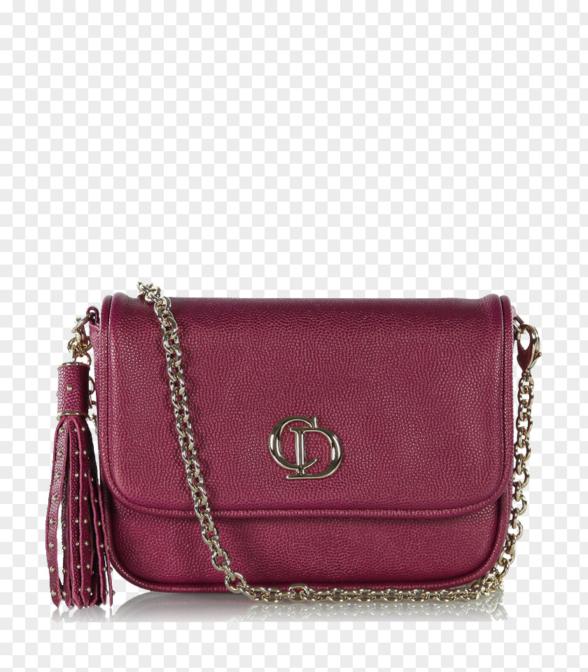 Women's Shoulder Bag Cd Red Handbag Christian Dior SE PNG