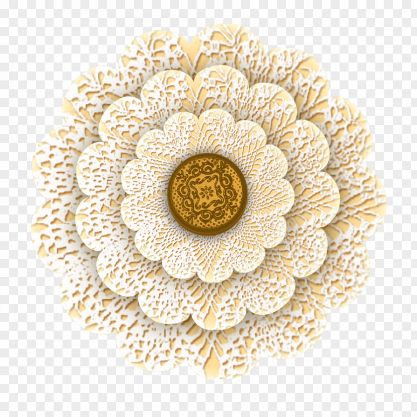 Chinese Marriage Jewellery Flower PNG