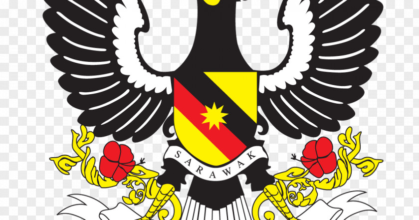 Coat Of Arms Sarawak Sabah Malaysia PNG