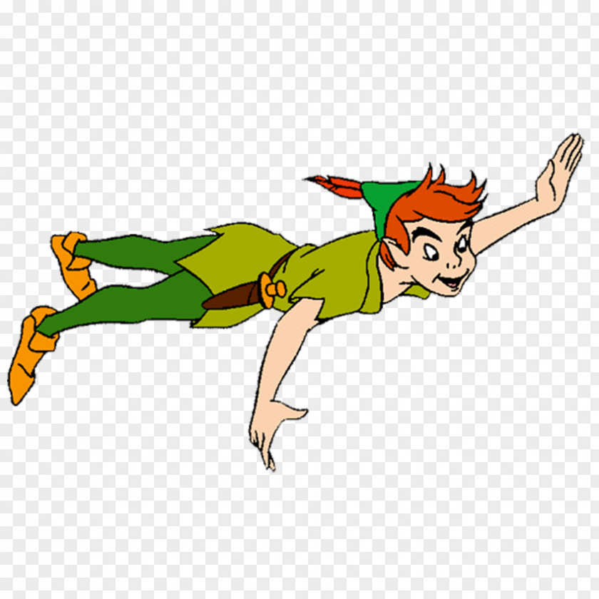Flying By Peter Pan Tinker Bell And Wendy Darling Clip Art PNG