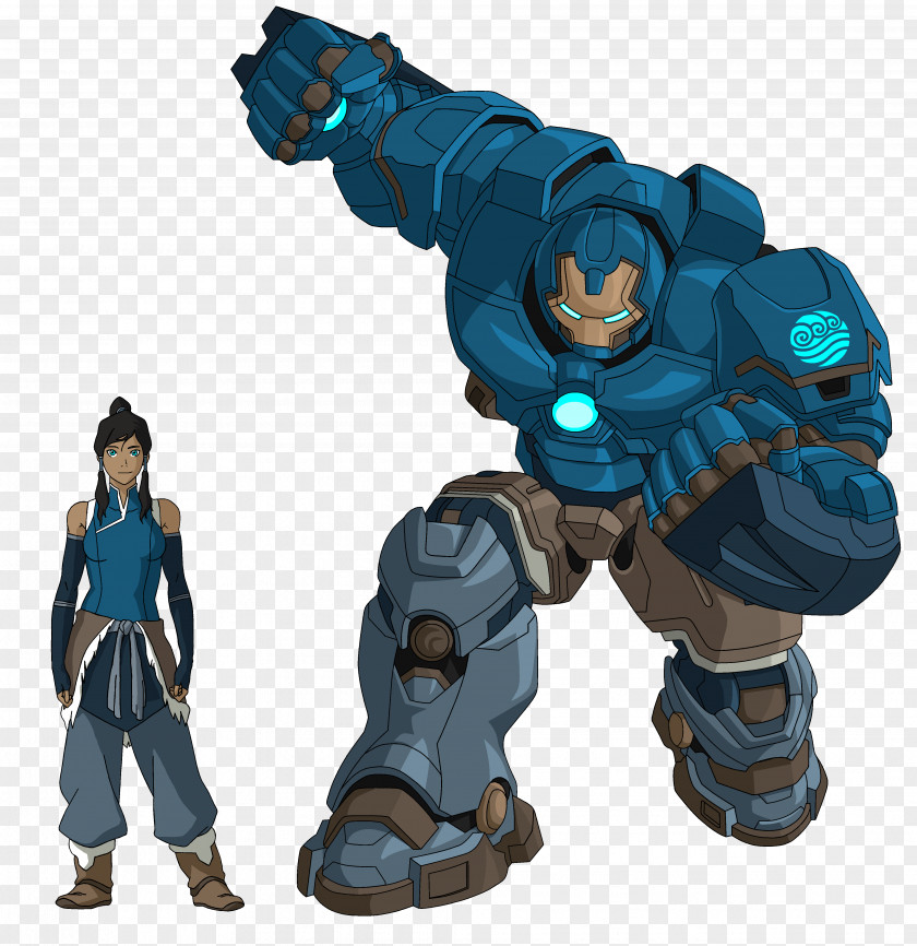 KorrA Iron Man Spider-Man Korra Hulkbusters PNG