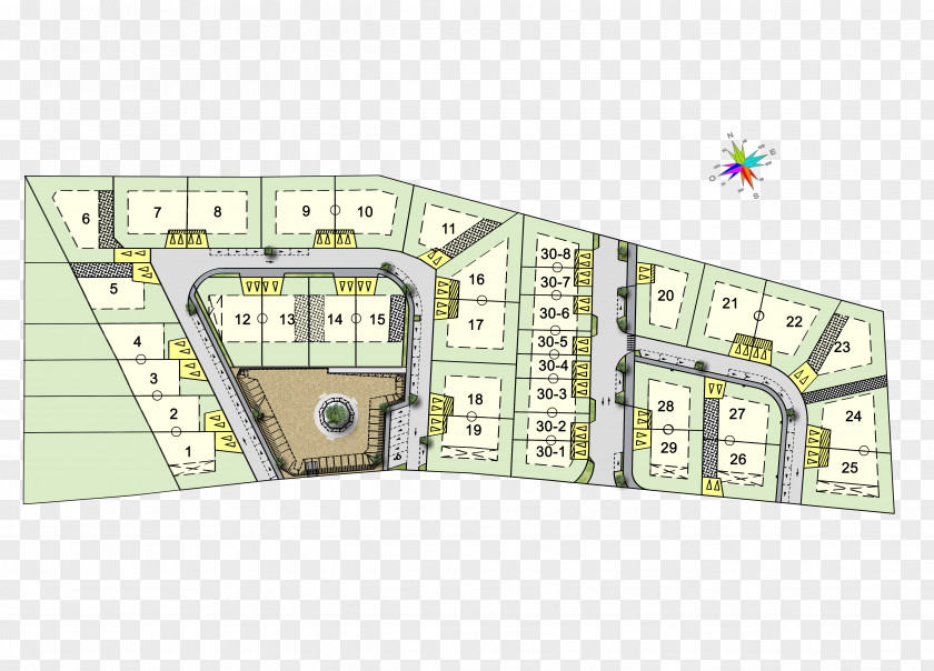 Design Urban Floor Plan Neighbourhood Mixed-use PNG