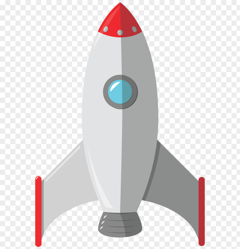 Flat Solid Rocket Icon PNG