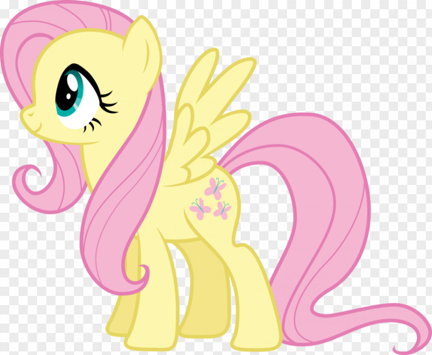Fluttering Vector Pony Horse Fluttershy Drawing PNG