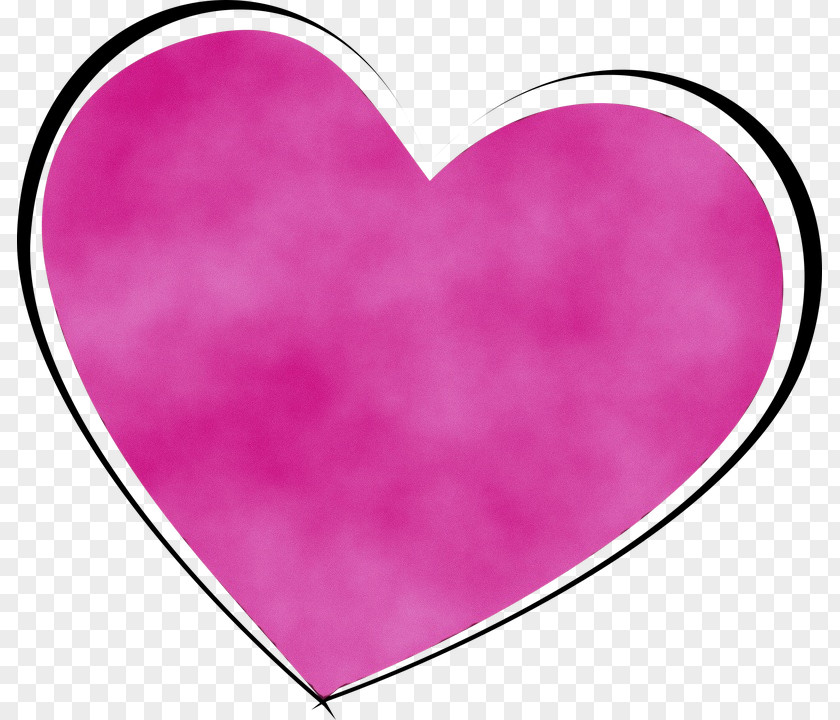 Love Magenta Background Heart PNG
