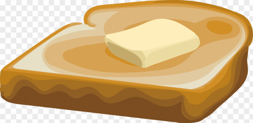 Vector Painted Slice Of Bread And Butter Gruyxe8re Cheese Processed Beyaz Peynir Toast Parmigiano-Reggiano PNG