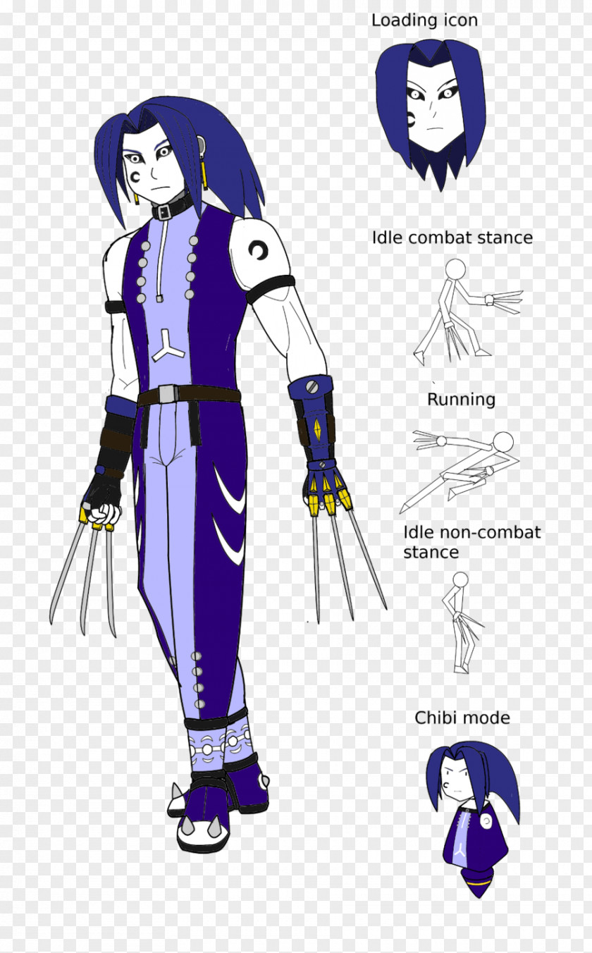 Elsword Characters Character Model Sheet PNG