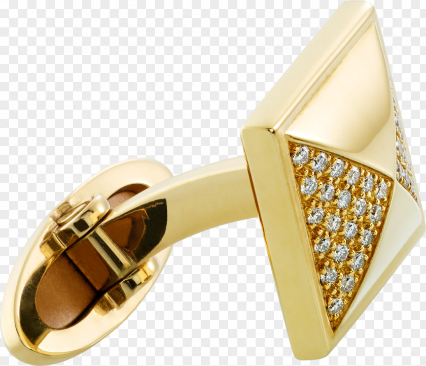 Gold Decoration Cufflink Body Jewellery PNG