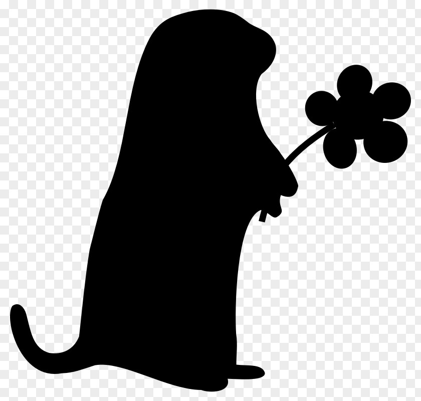 Groundhog Pictures Free AutoCAD DXF Silhouette Clip Art PNG