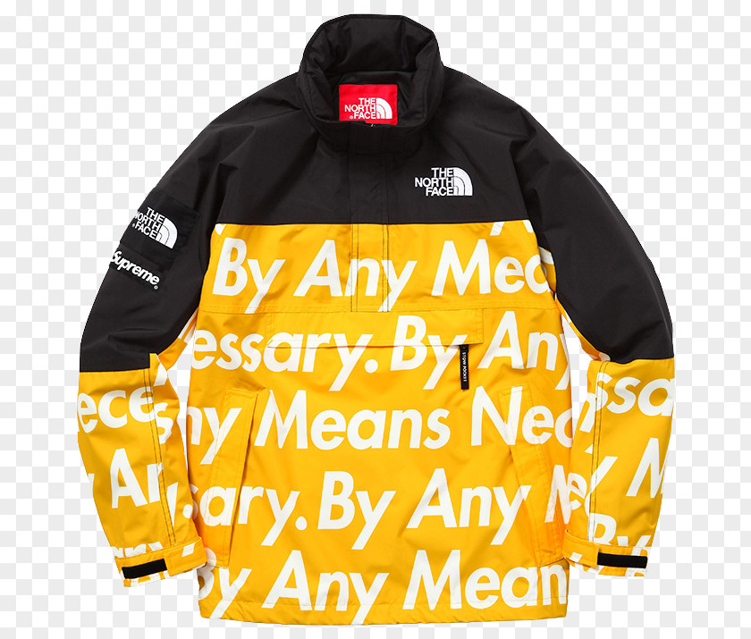 Jacket The North Face Supreme Sweater Vans PNG