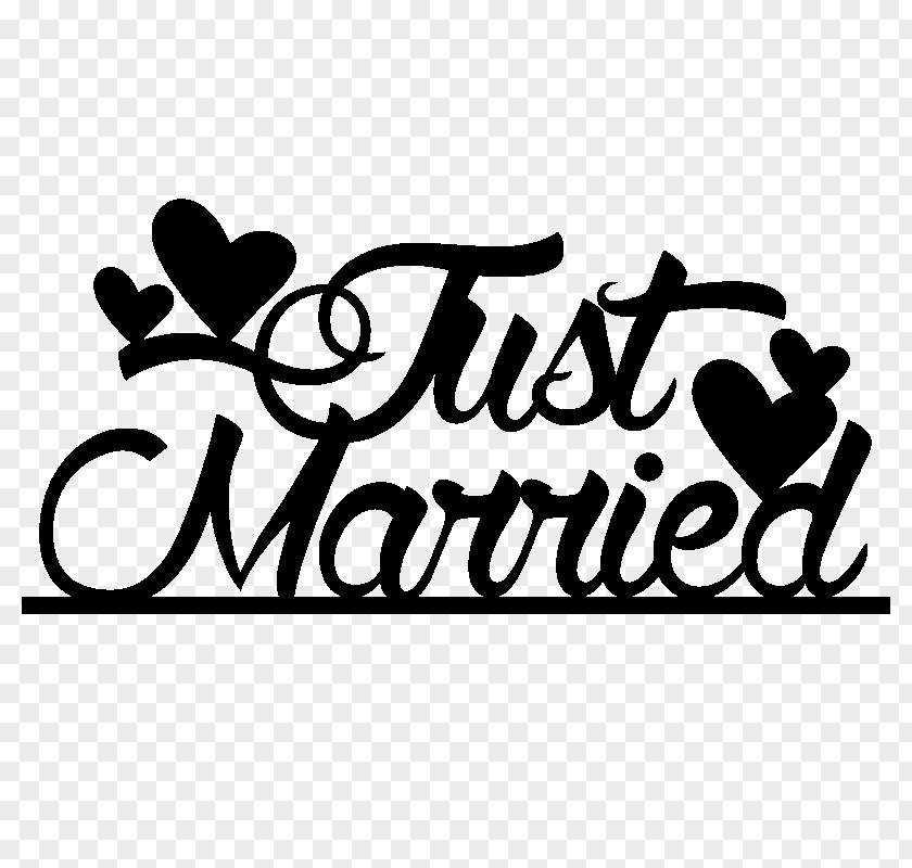 Just Married Wedding Cake Topper Cupcake Birthday Traditional Cakes PNG