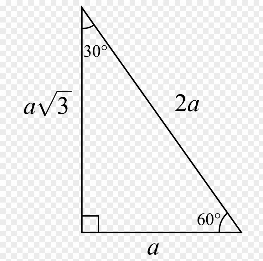 Angle Special Right Triangle Hypotenuse PNG