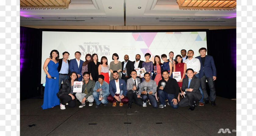 Award Mediacorp Channel 5 Singapore Television News PNG