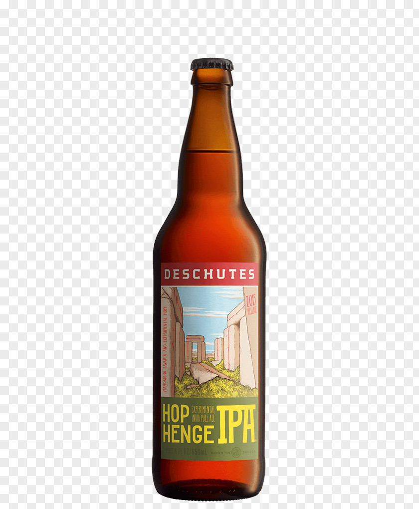 Beer Hops India Pale Ale Deschutes Brewery Bottle PNG