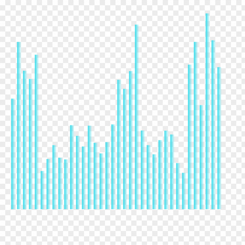 Blue Dynamic Fine Sonic Wave Vector Material Line Euclidean PNG