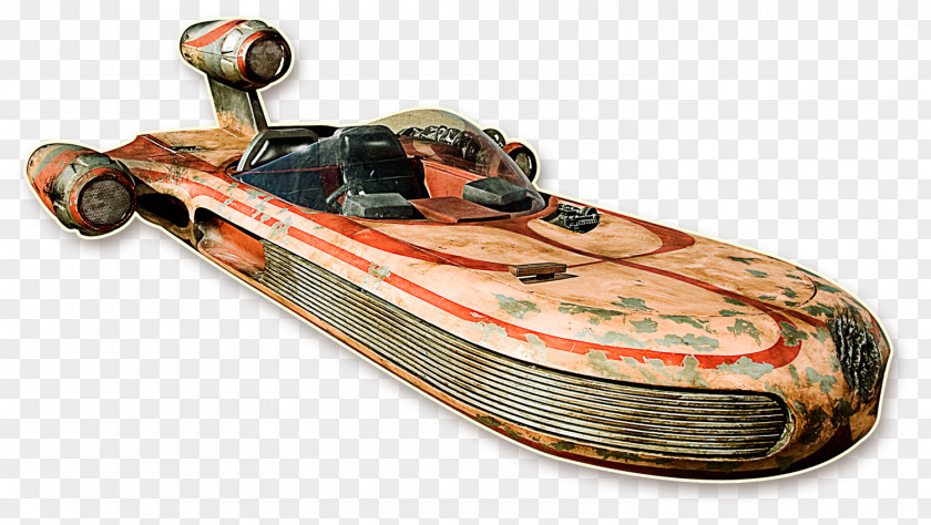 Car Speeder Bike Star Wars Landspeeder Vehicle PNG