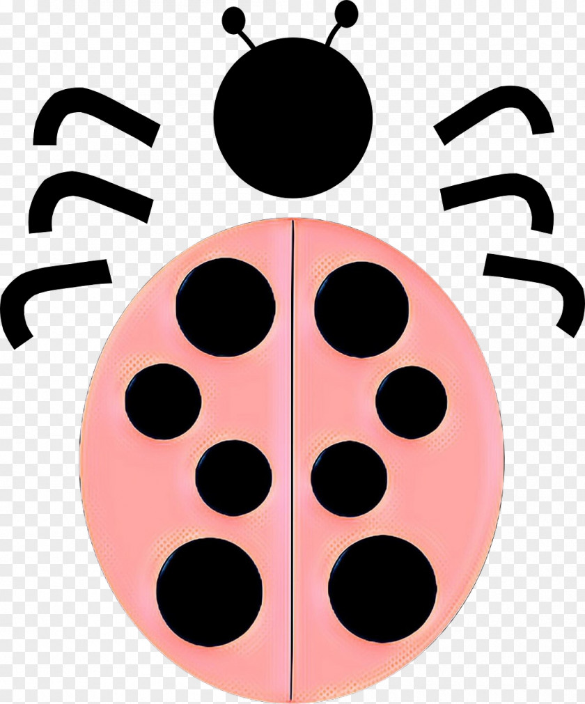 Ladybug Insect Retro Background PNG