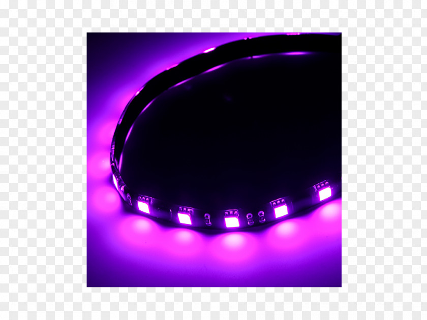 Light Light-emitting Diode LED Strip RGB Color Model Purple PNG