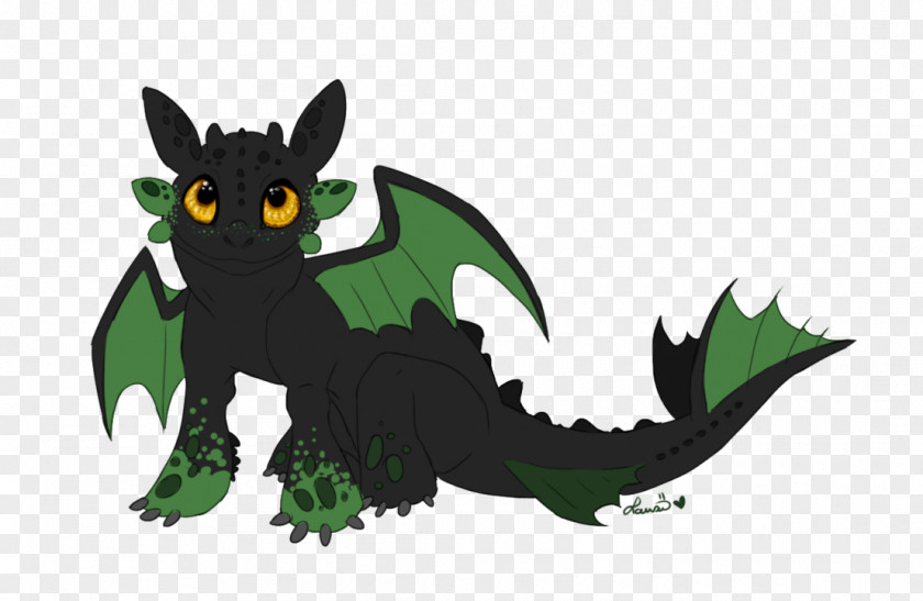Night Fury Dragon Toothless PNG